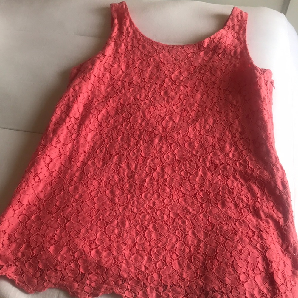 Gap Lace Sleeveless Blouse XL (12)